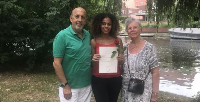 HOLLANDADA 3. VE 4. NESL GMEN KKENLLER BAARILARIYLA RNEK OLUYOR: TORUNUM ESRA, FADME RG V