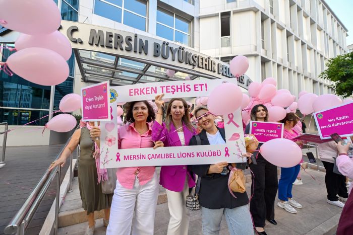 MERSİN BÜYÜKŞEHİR PERSONELİNE MEME KANSERİ FARKINDALIK ETKİNLİĞİ...