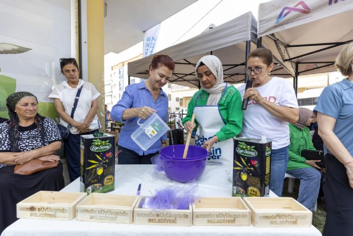 EVMZ ATLYE PROJESYLE KADINLARA YEN GELR KAPISI: SABUN YAPIM ATLYESݒ