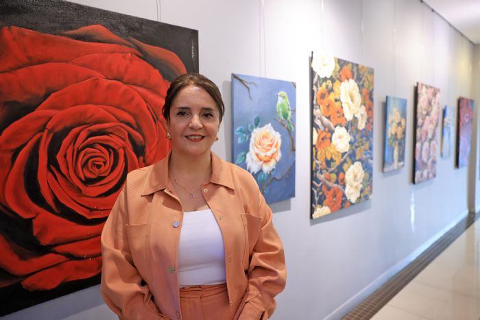 MTSO Sanat Galerisinde Dilek Kkylmaz Sergisi...