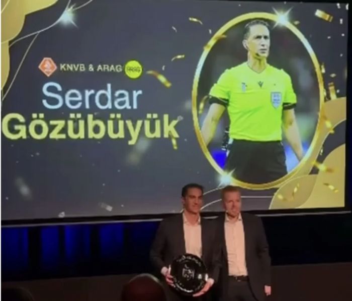 MEDARI �FT�HARIMIZ SERDAR G�Z�B�Y�K: AVRUPA KUPALARINDA 100 MA�, HOLLANDA�DA YILIN EN �Y�S� VE UEFA�