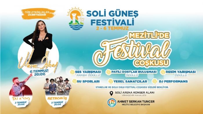 SOL GNE FESTVAL 2-6 TEMMUZDA SOL ARENADA BALIYOR!