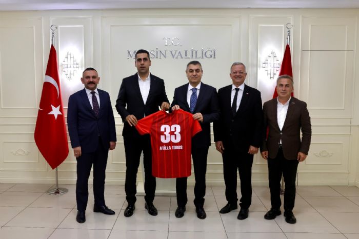 YEN MERSN DMANYURDU YNETMݒDEN VAL  TOROSA ZYARET...