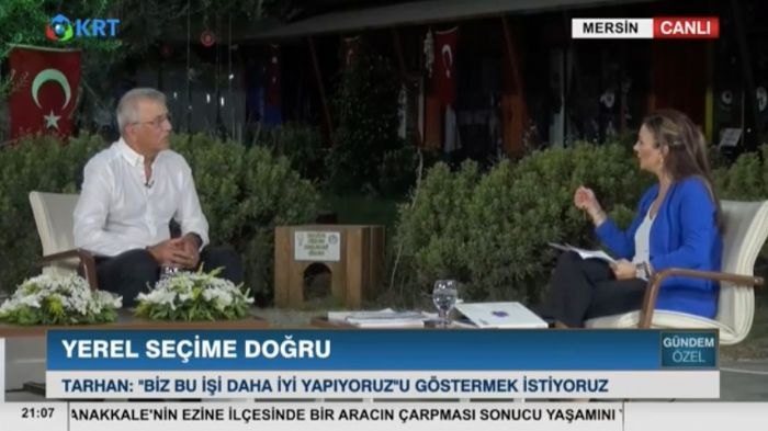 Bakan Tarhan, KRT TV’de gndemi deerlendirdi...