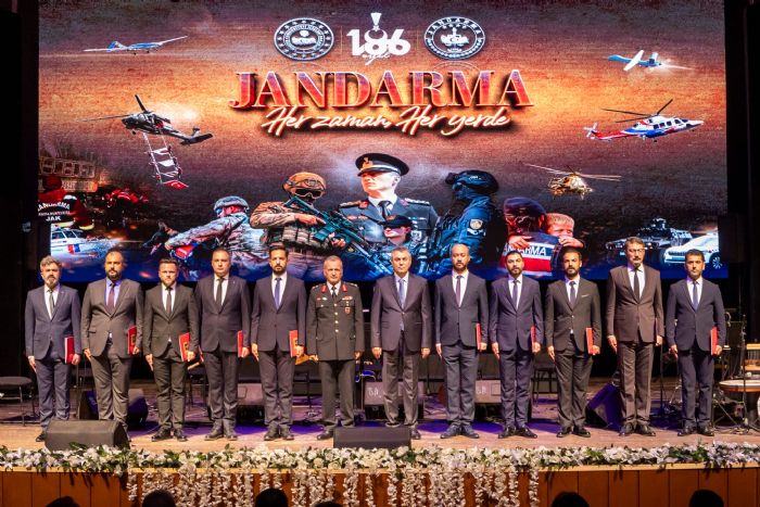 BAKAN SEER, JANDARMA TEKLATININ 186. KURULU YIL DNM KUTLAMA PROGRAMINA KATILDI...