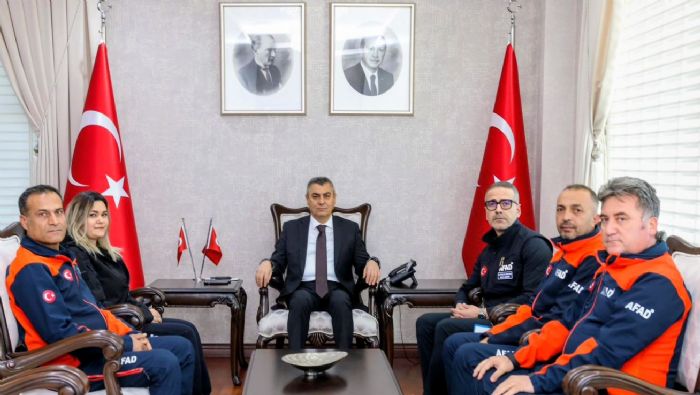 AFAD HEYET�NDEN VAL� TOROS’A Z�YARET...