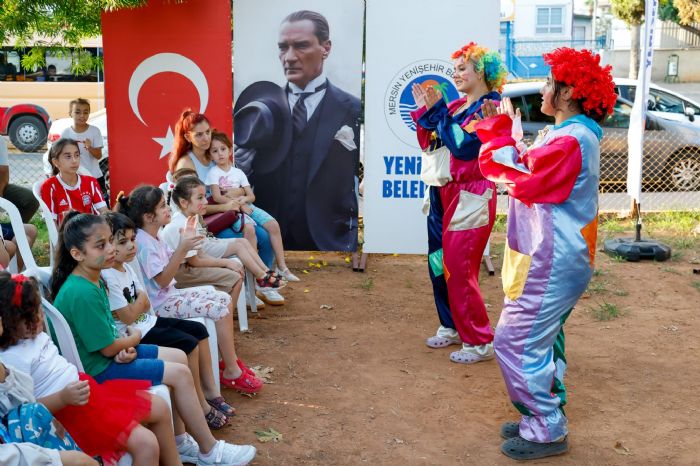 Yeniehir Belediyesi’den ocuklara mahalle etkinlikleri...