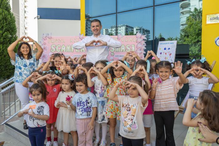 Mezitli Belediyesi’nden Kz ocuklar Gn etkinlii...